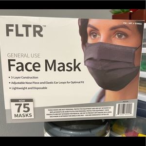 *BRAND NEW* Black face masks! Brings 75.